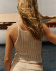 TOP DIAMANTE - OFF WHITE