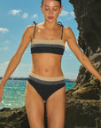 BIKINI FANTASÍA 03 - BLACK & SILVER
