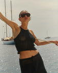FALDA DIAMANTE - BLACK