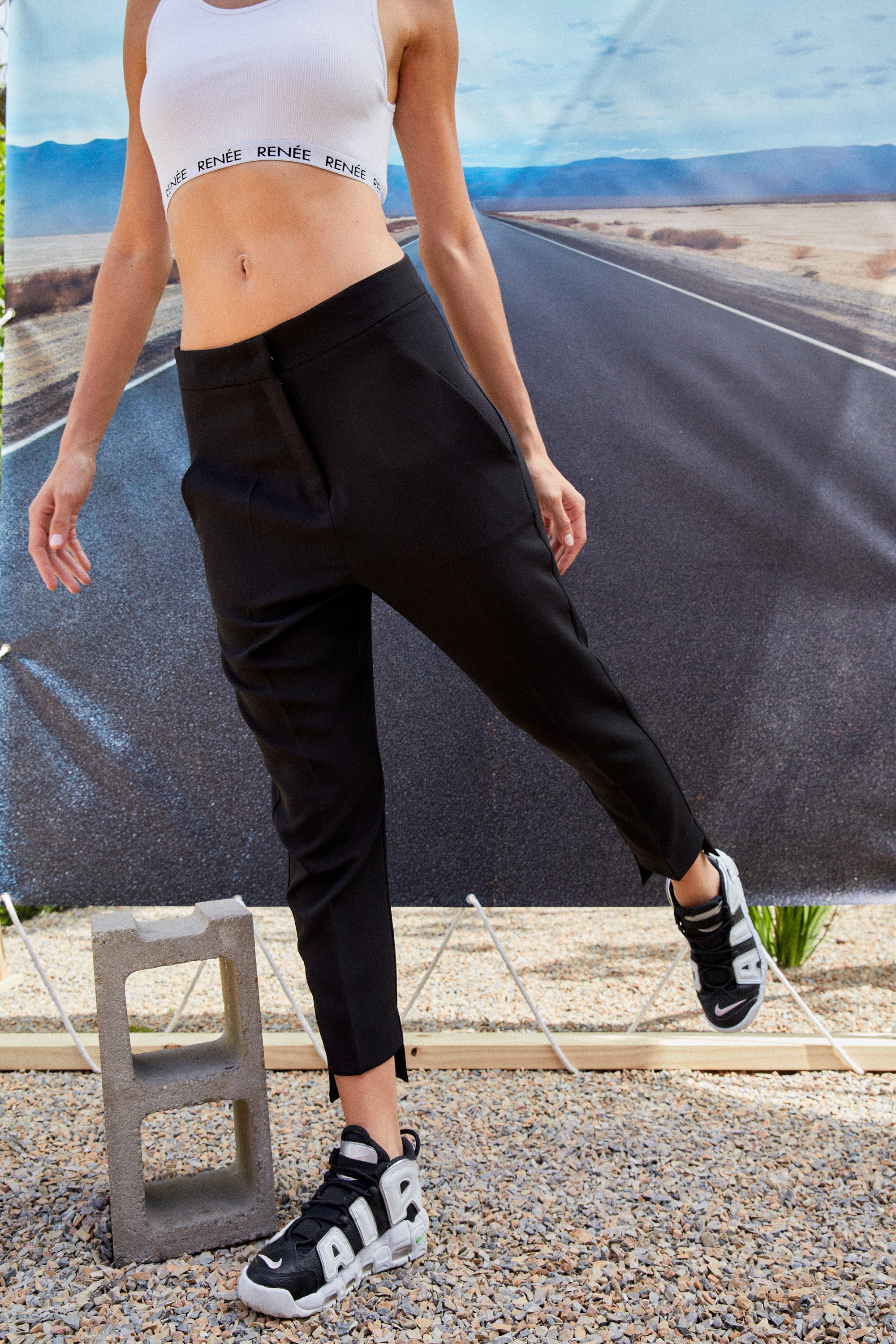 FIDEL TROUSERS - BLACK