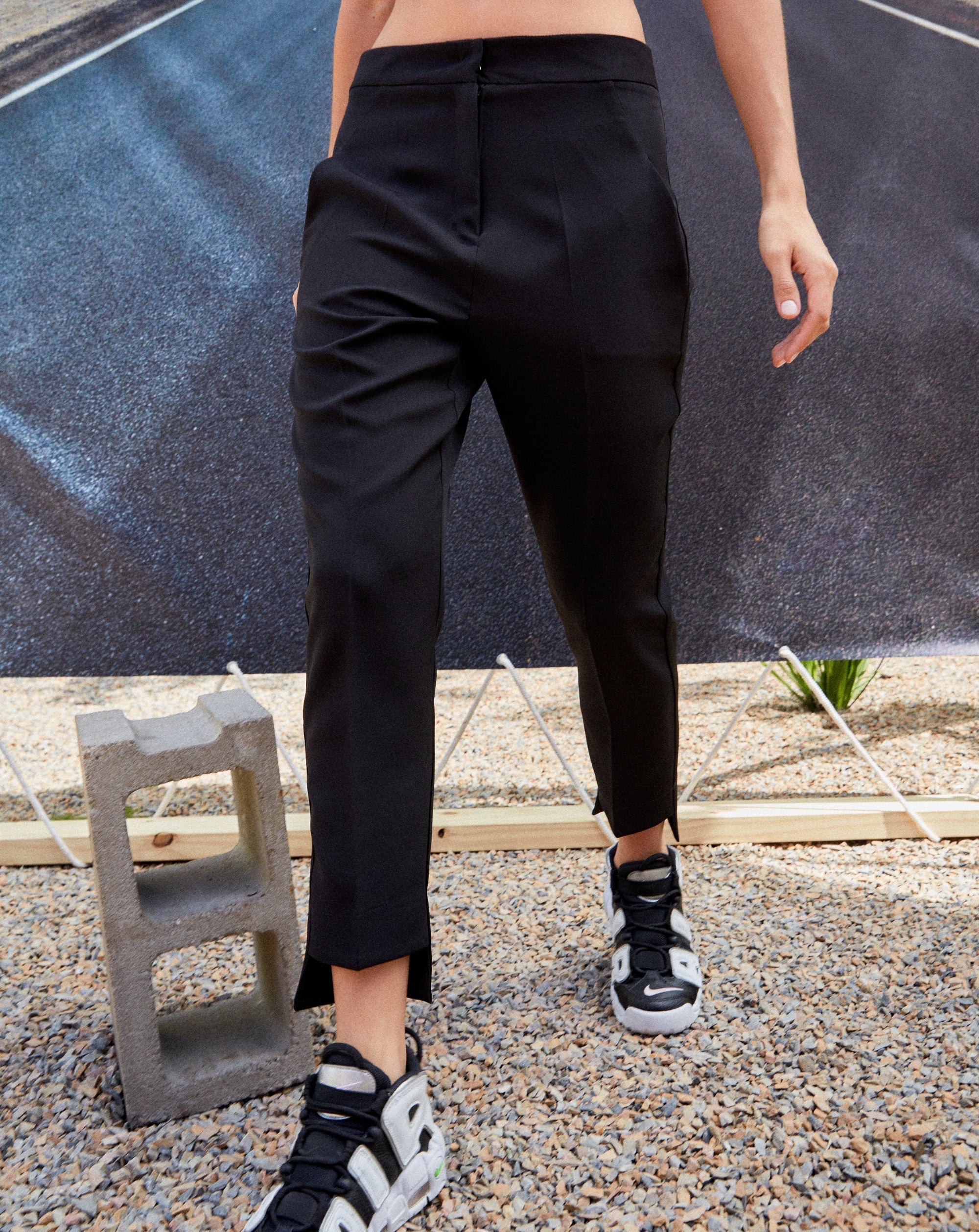 FIDEL TROUSERS - BLACK