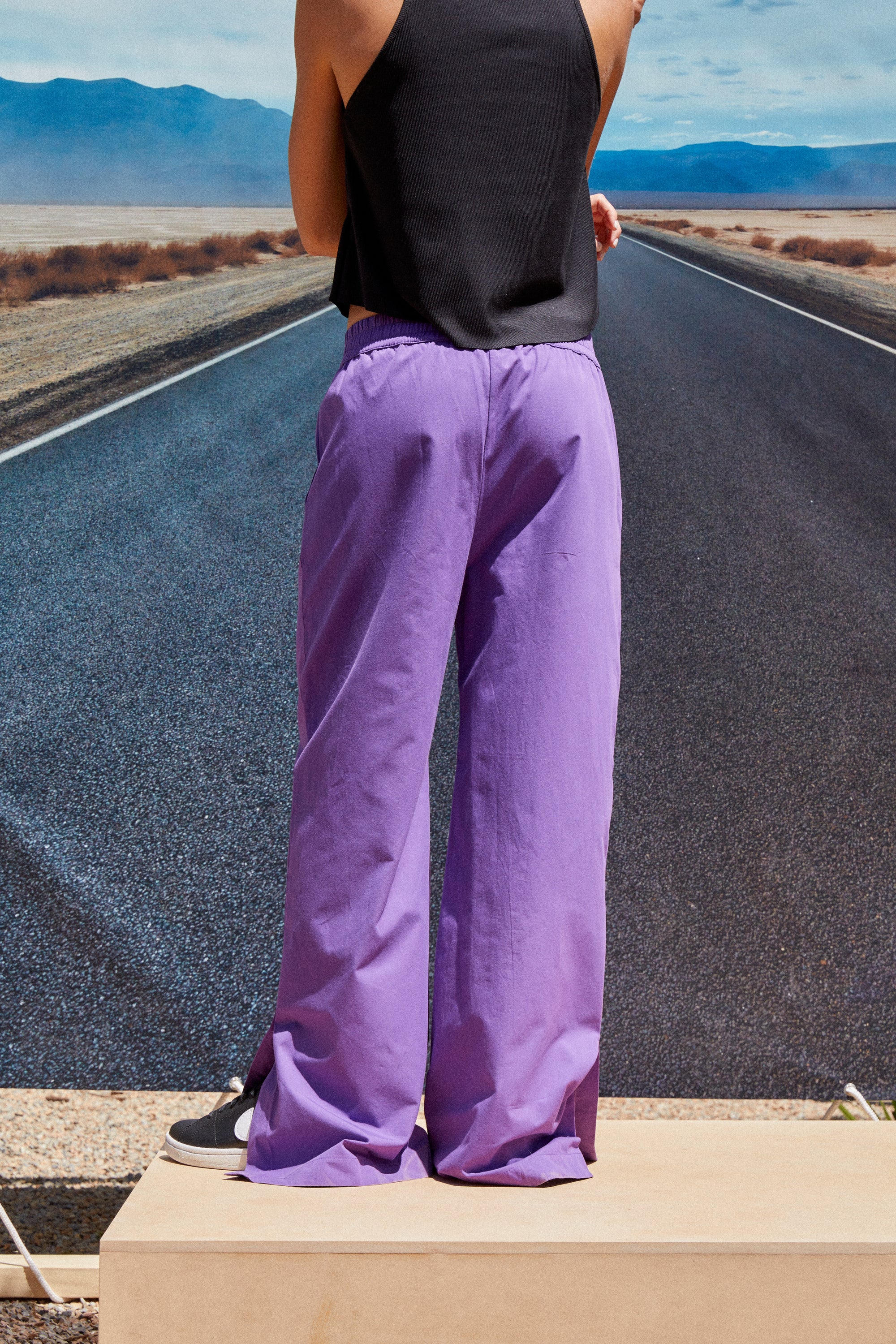 JACKIE TROUSERS - VIOLET