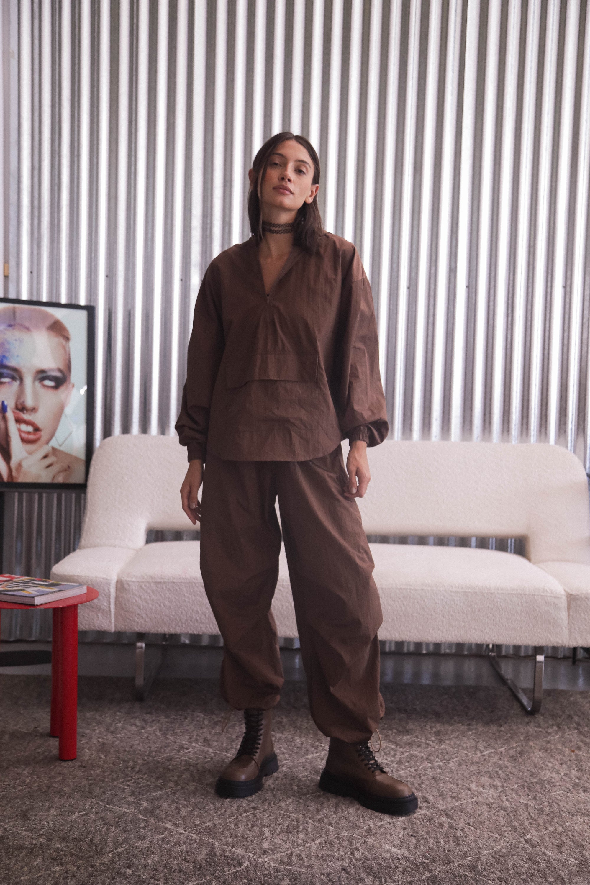 STELLA PANTS - BROWN