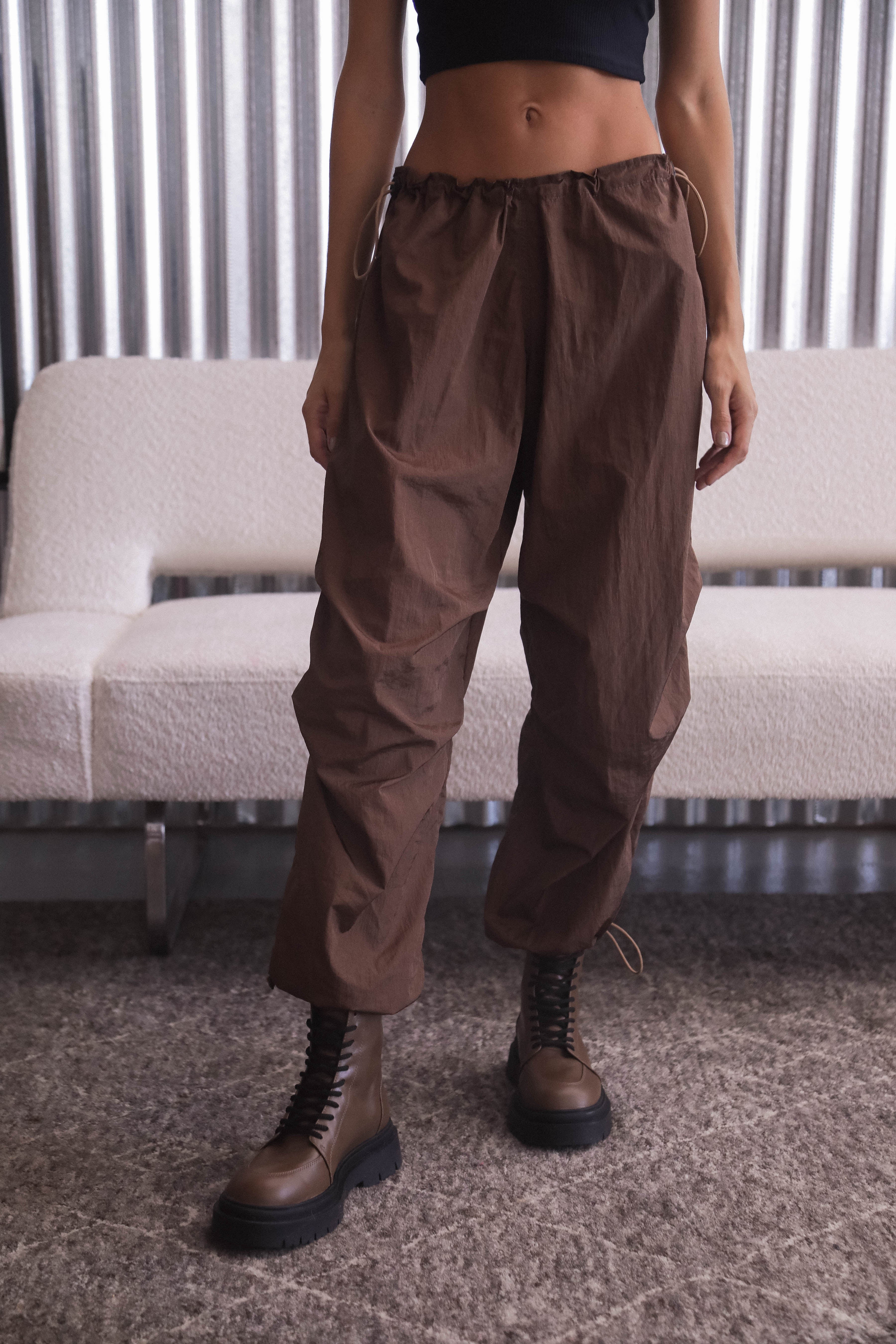 STELLA PANTS - BROWN