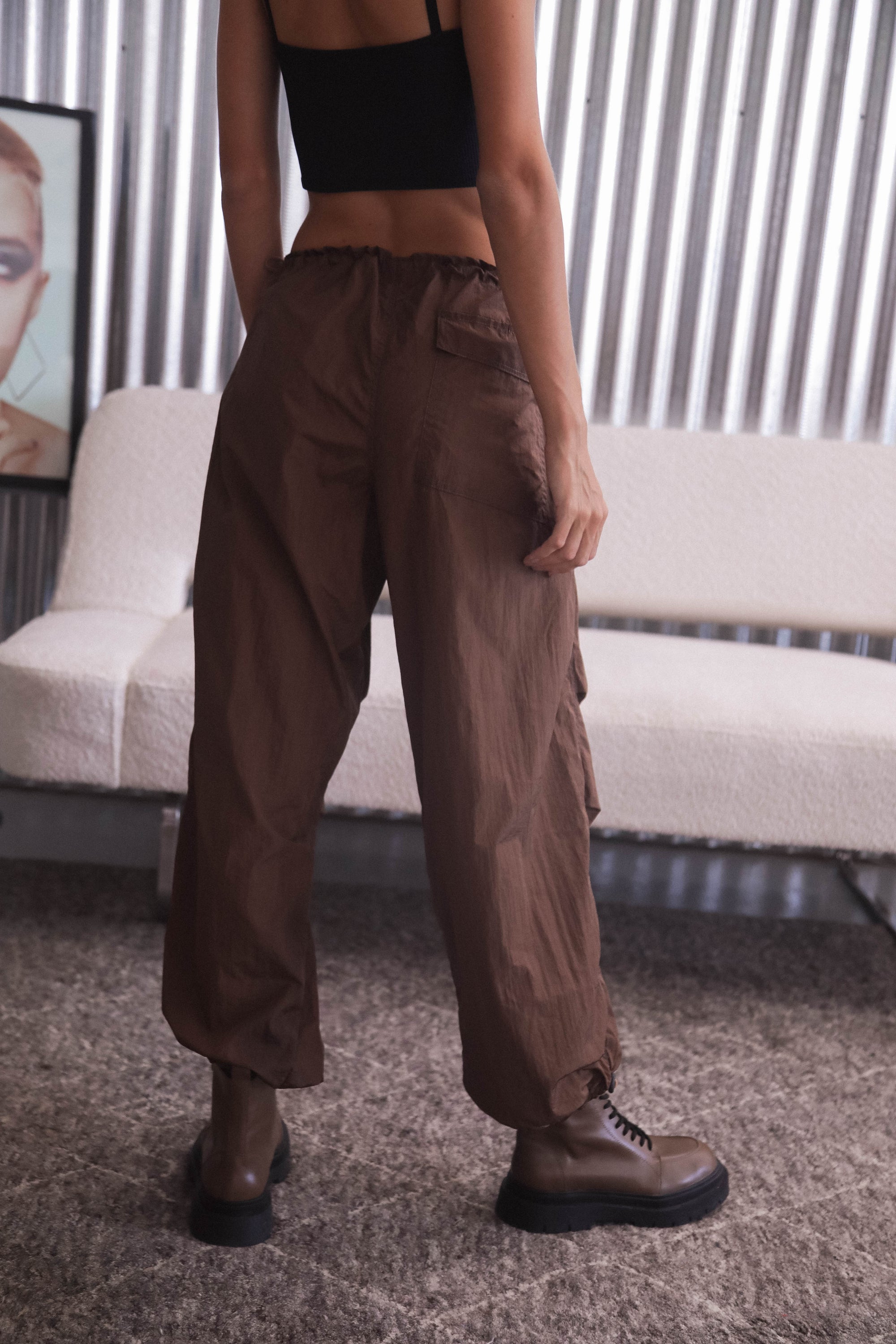 STELLA PANTS - BROWN