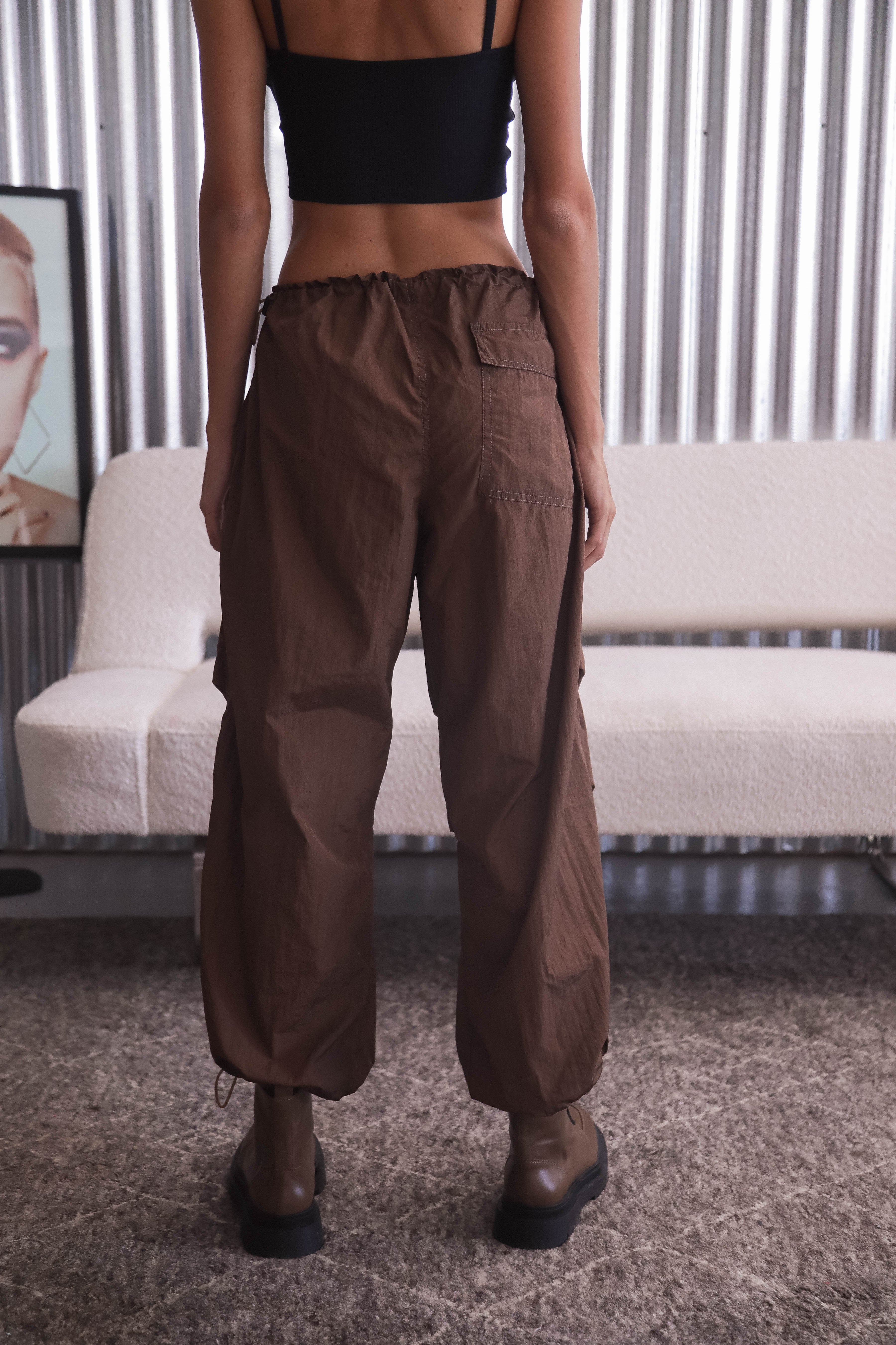 STELLA PANTS - BROWN