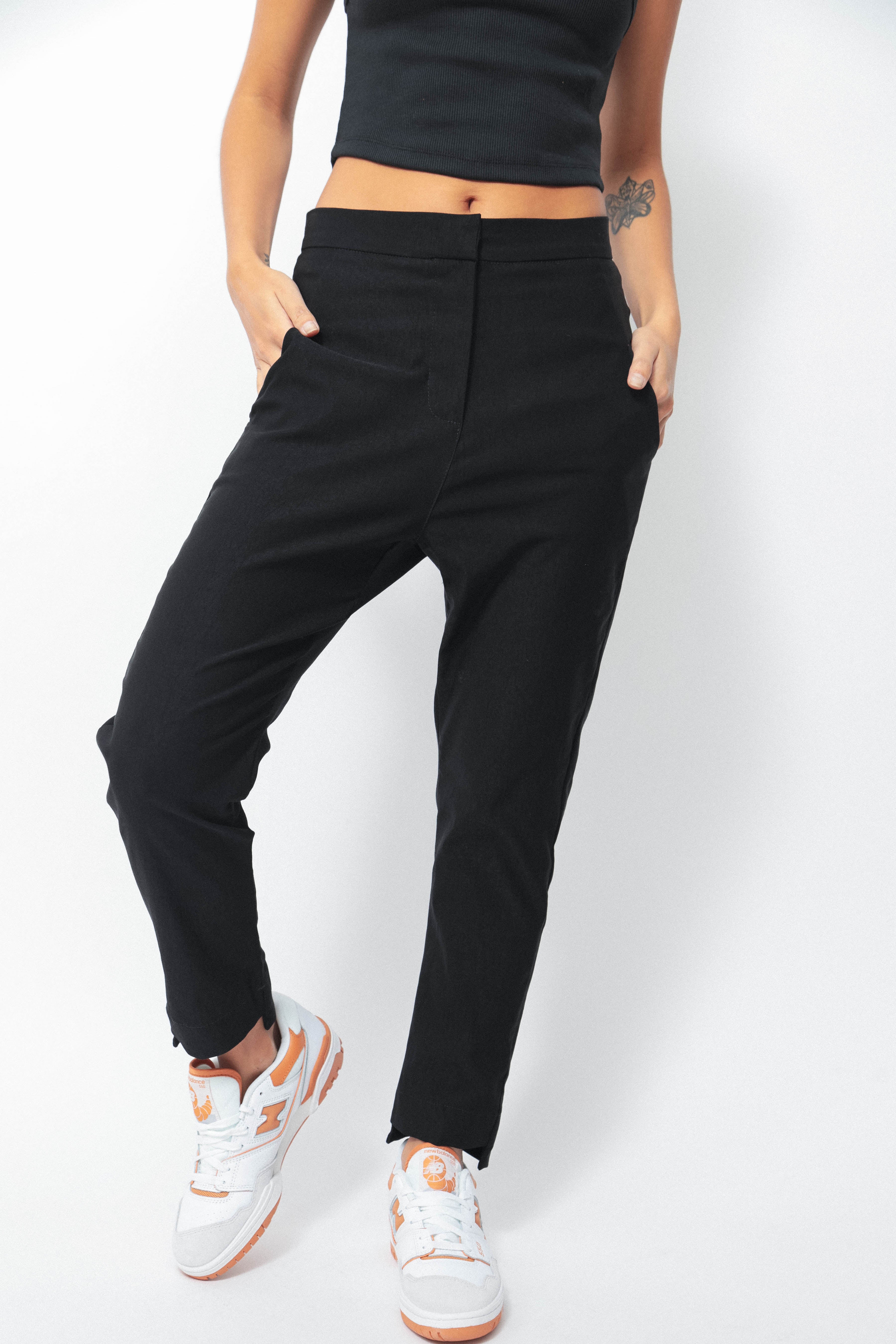 FIDELA TROUSERS - BLACK