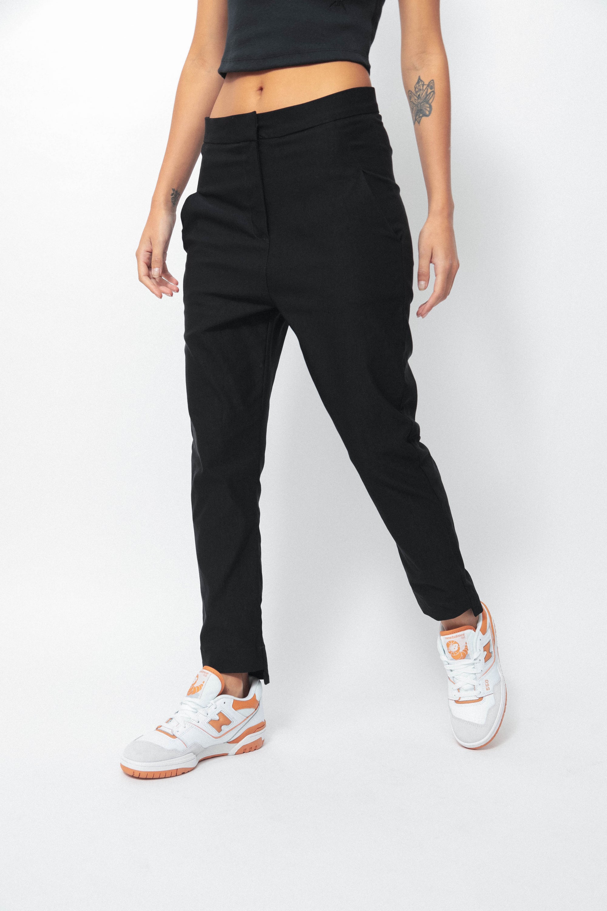 FIDELA TROUSERS - BLACK