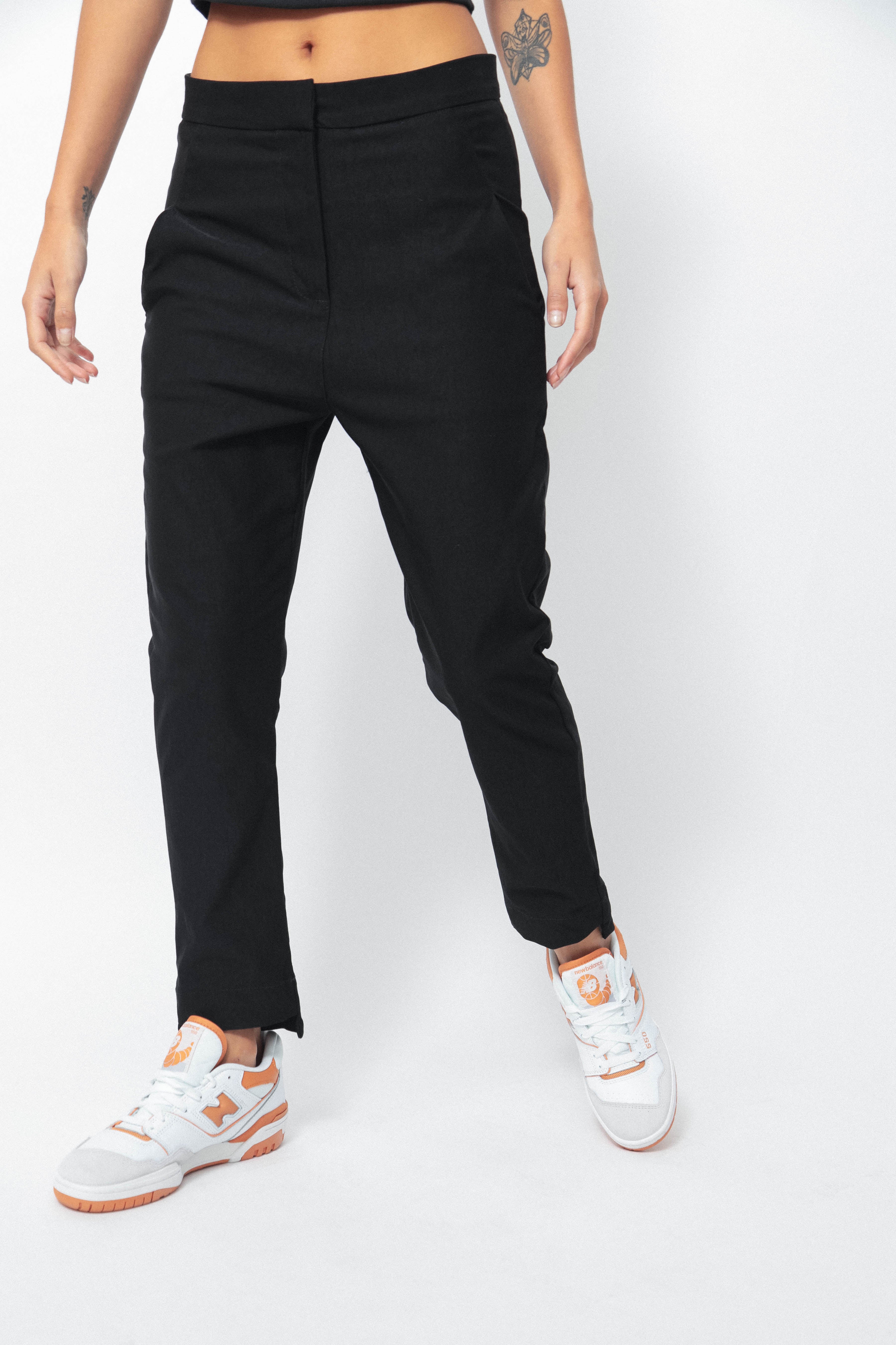 FIDELA TROUSERS - BLACK