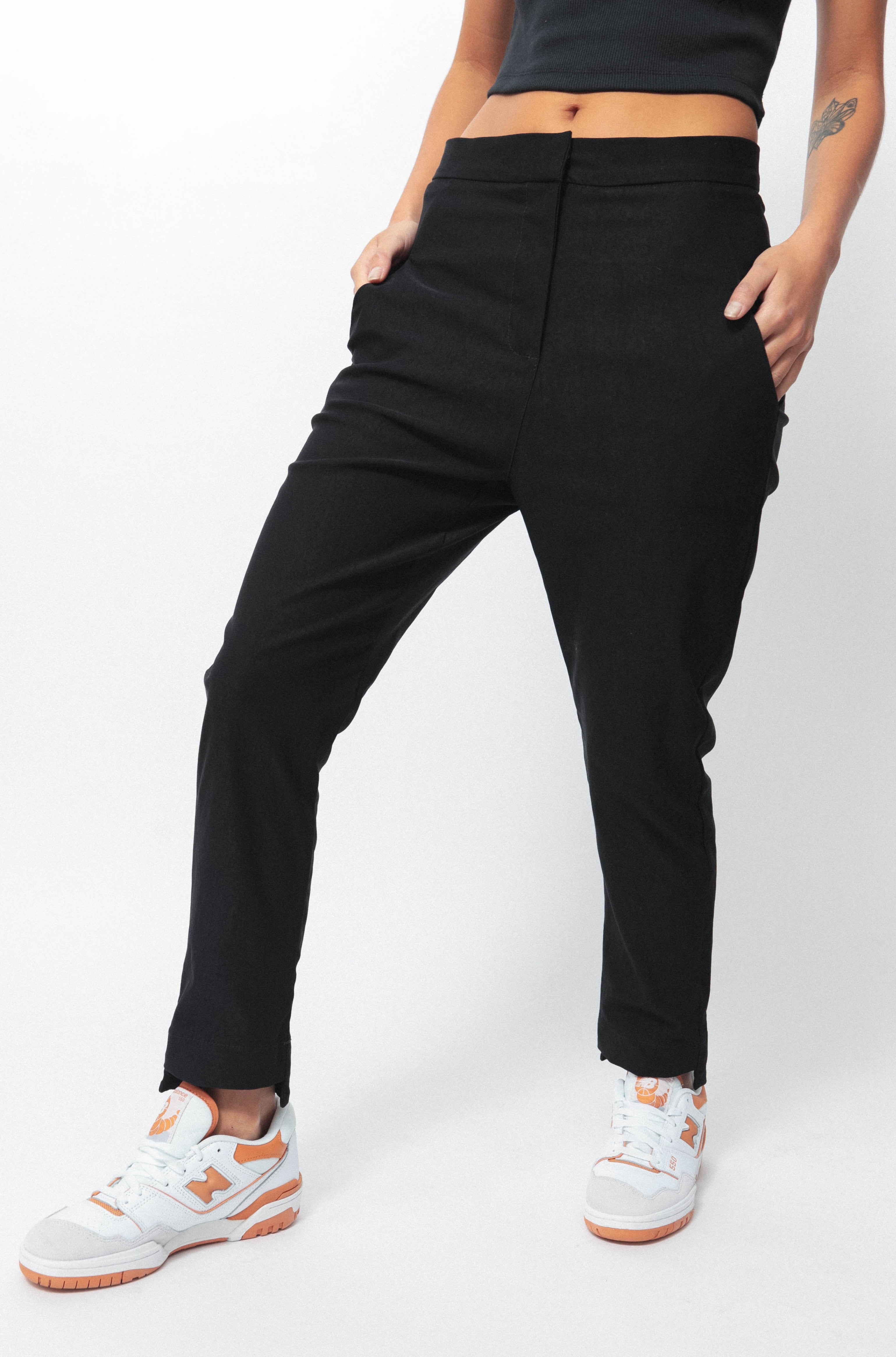 FIDELA TROUSERS - BLACK