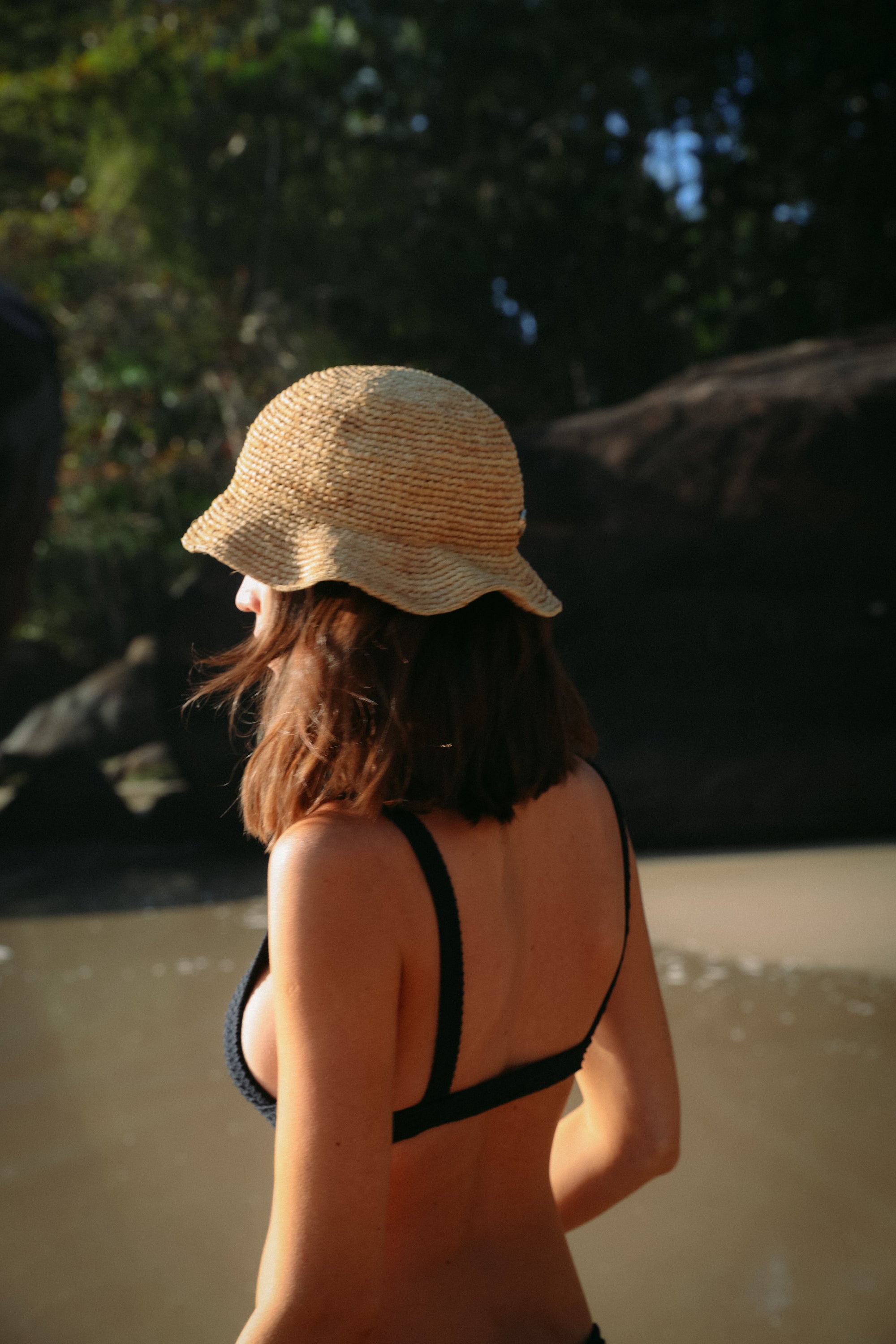 ARIZONA TEXTURED BIKINI - BLACK