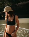 BIKINI ARIZONA TEXTURADO - BLACK