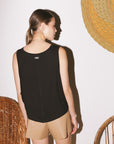 SUN TANK TOP - BLACK