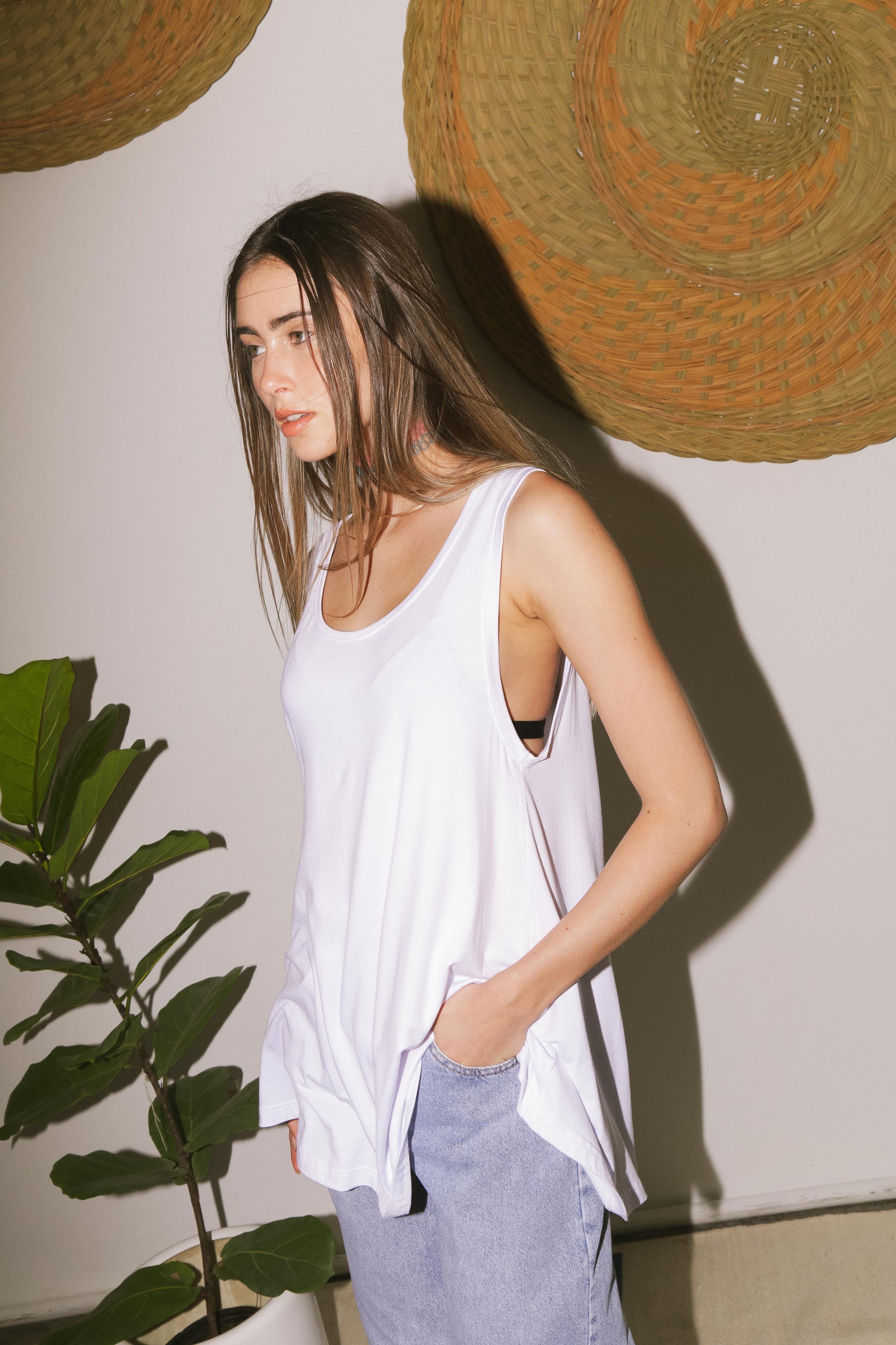 CAIRO TANK TOP - OFF WHITE