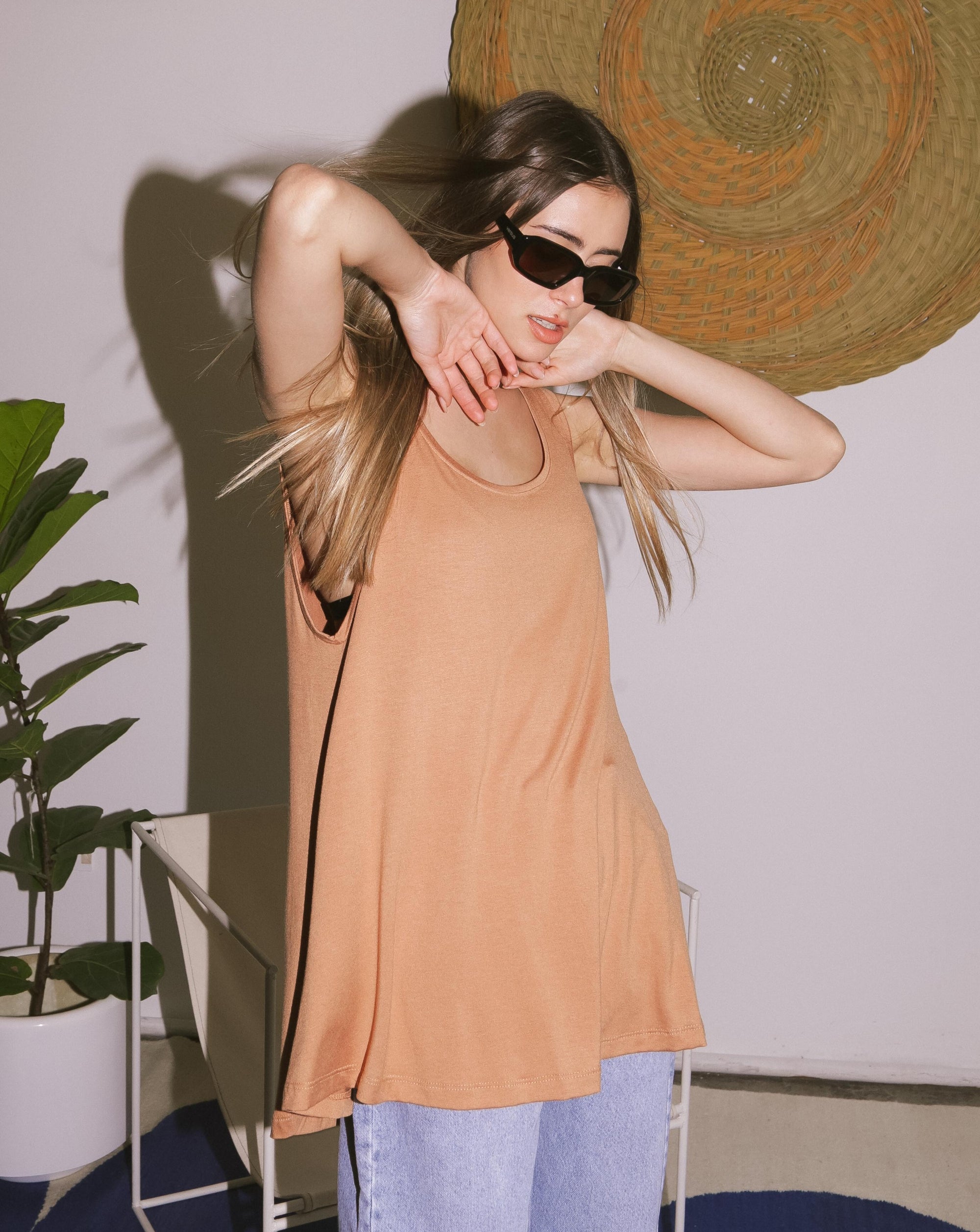 TANK TOP CAIRO - CAMEL