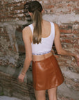 LOLA SKIRT - CAMEL