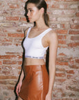 LOLA SKIRT - CAMEL