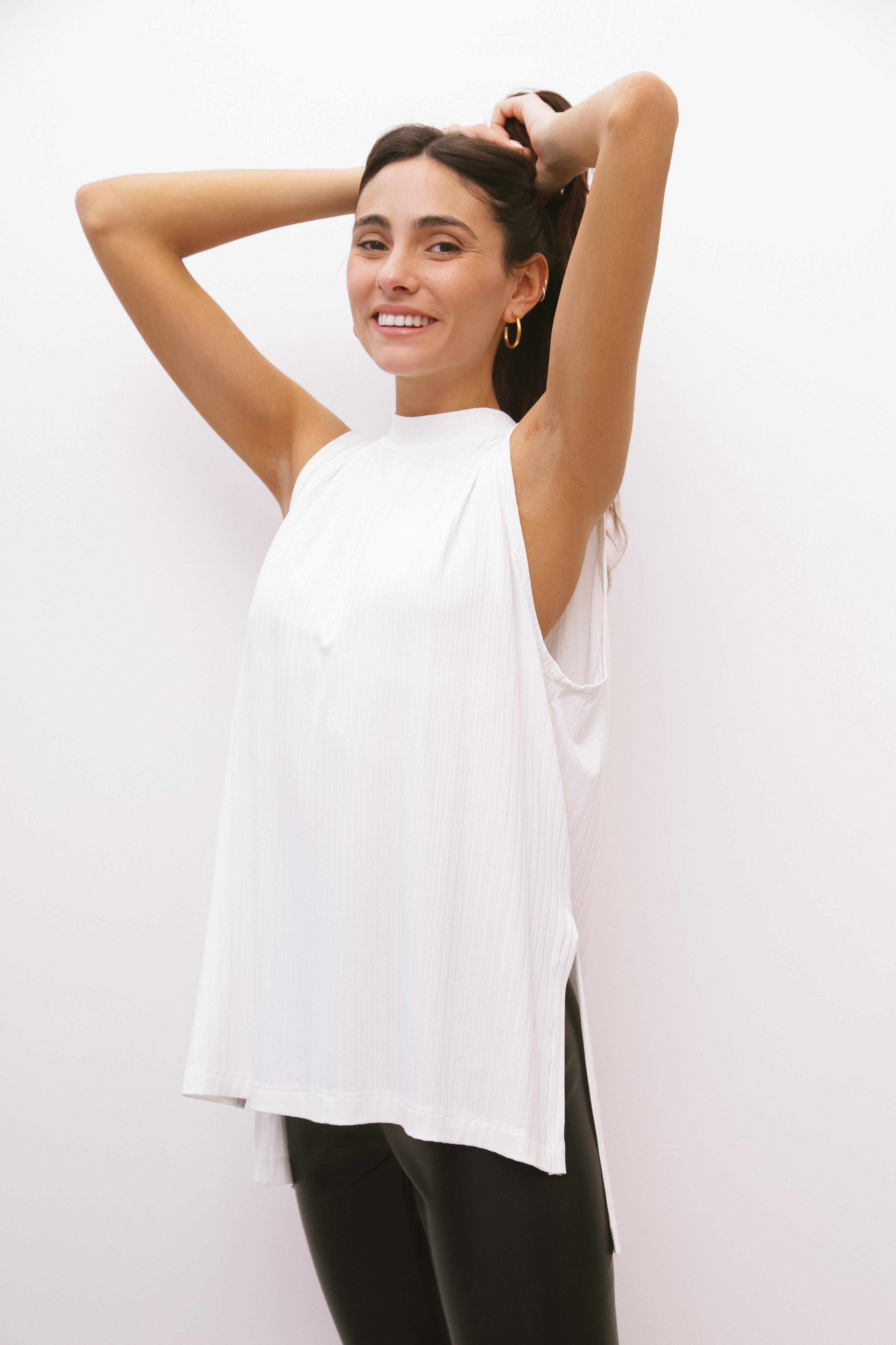 MUSCULOSA LOS ÁNGELES - OFF WHITE