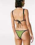 BIKINI CANNES - LIME & VIOLET